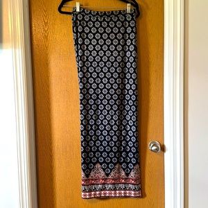 A long, stretchy super soft skirt!